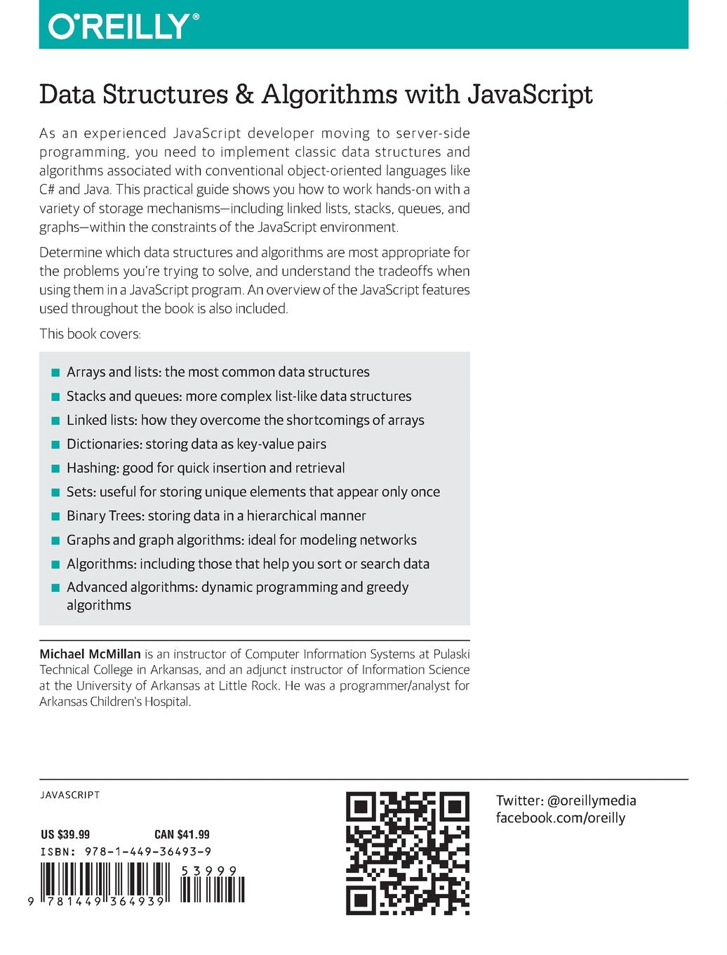 Structures de données et algorithmes avec JavaScript