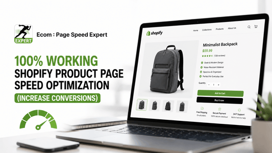 100% Working Shopify Product Page Speed Optimization