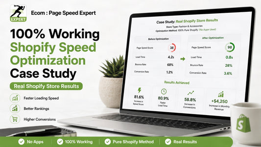 100% Working Shopify Speed Optimization Case Study (Real Shopify Store Results)
