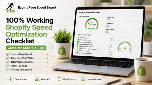 100% Working Shopify Speed Optimization Checklist