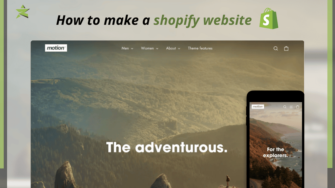 How to make a Shopify website