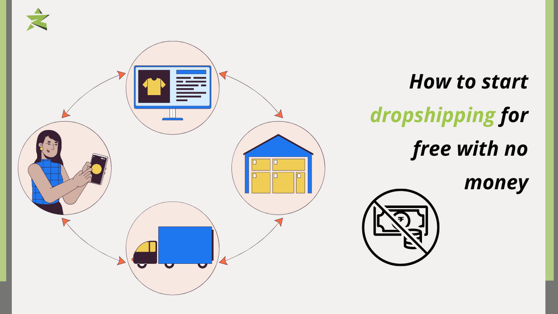 How to start dropshipping for free with no money